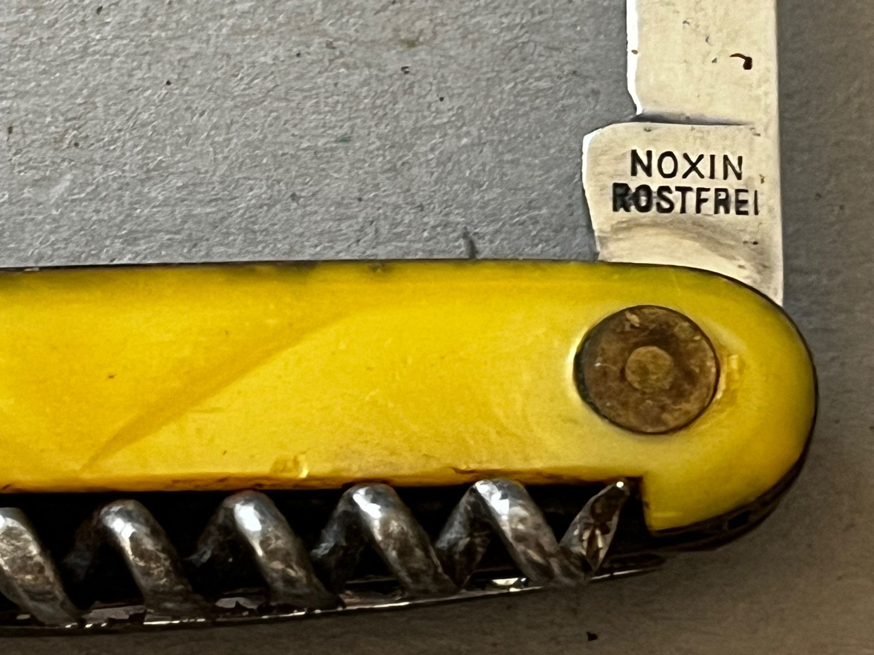 Taschenmesser: Altes Sackmesser NOXIN 86 mm – Gebraucht aus Zürich von FV.vintage 2