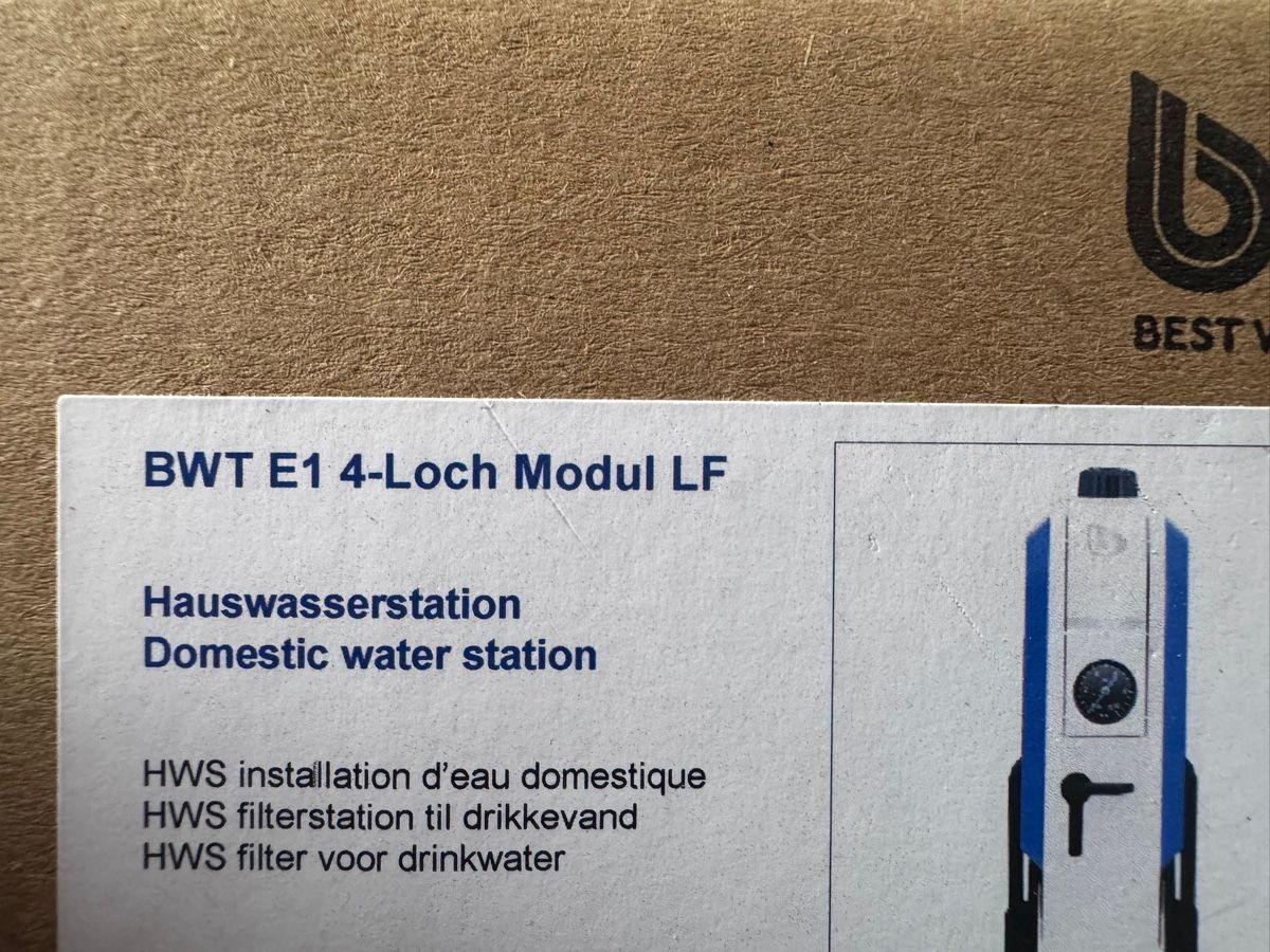 Sanitari: BWT E1 4-Loch Modul LF Hauswasserstation – Nuovo e nell'imballaggio originale da Biglen venduto da lisipeasy