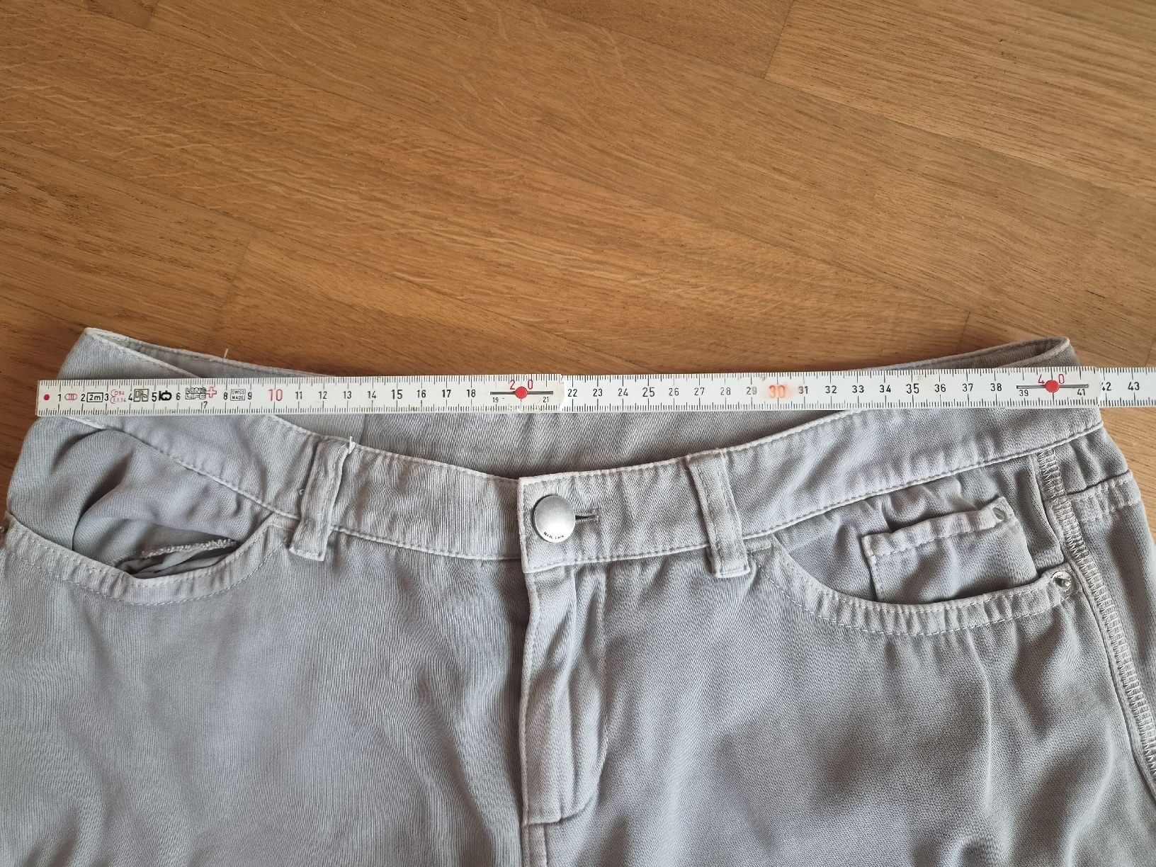 Marc Cain Hosen: Marc Cain Hose grau Baumwolle  – Neu (gemäss Beschreibung) aus Unterentfelden von hofa01 2