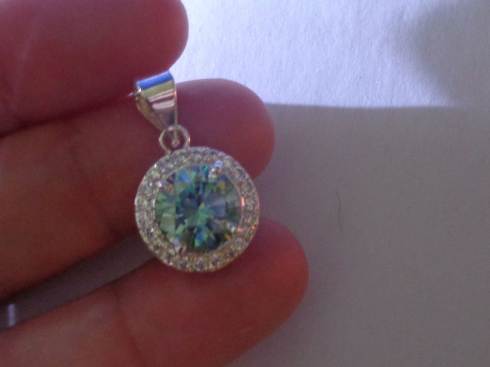 Broche-pendentif Ourson Bleu Brillant - Bijou Fantaisie Neuf Sans Emballage