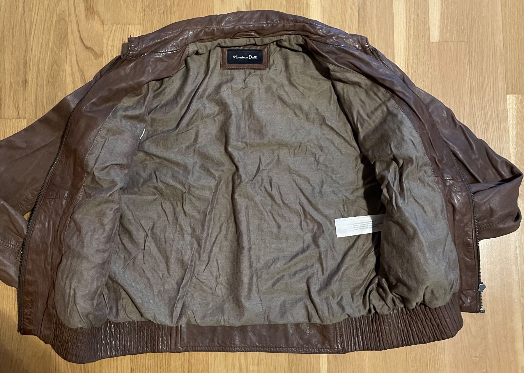 Massimo Dutti Giacche: Lederjacke von Massimo Dutti – Nuovo (secondo la descrizione) da Schaffhausen venduto da London114 2