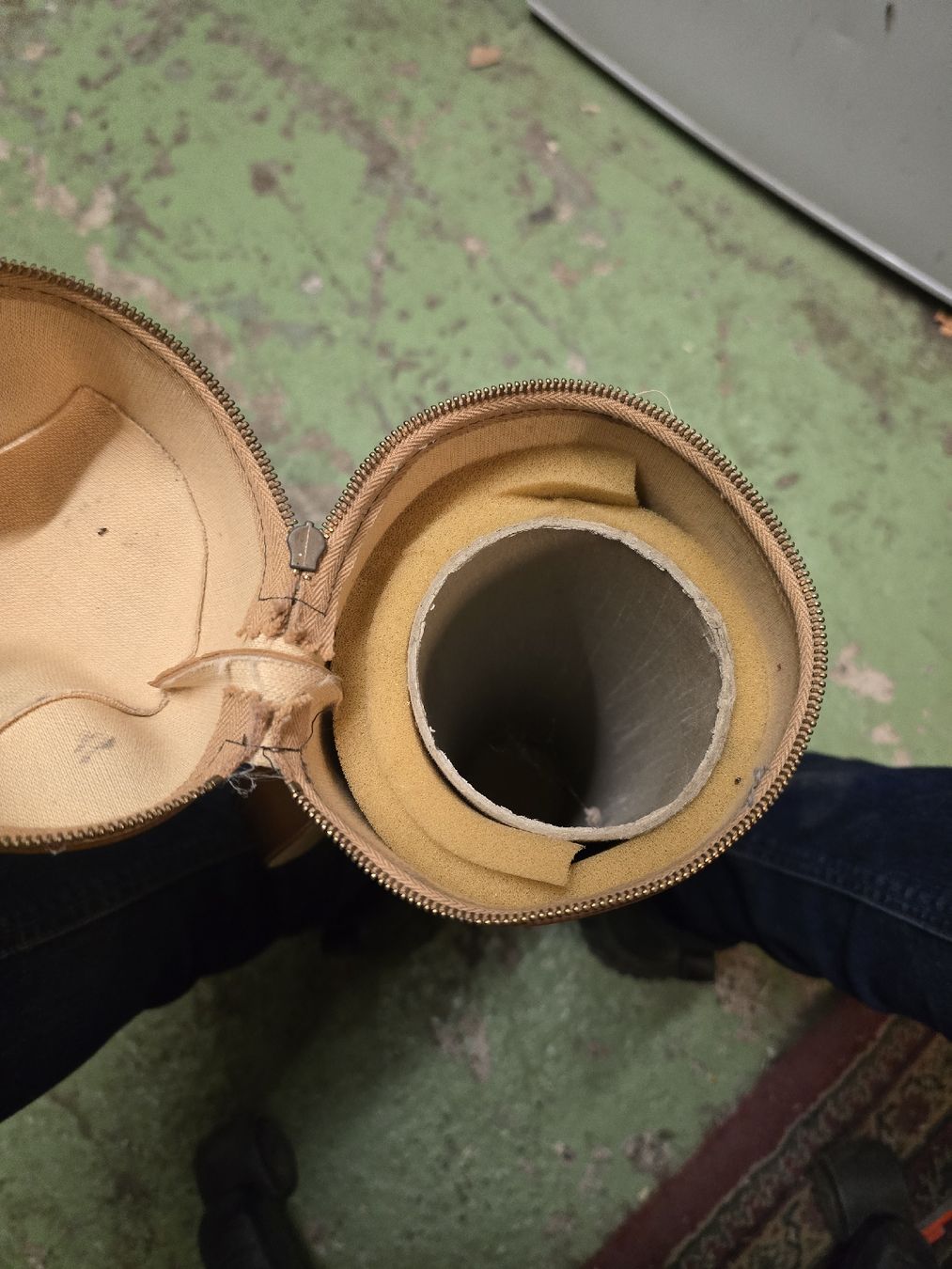 Borse: Vintage Köcher Golftasche Leder (D) – Usato da Rorschach venduto da TimelessTrading 1