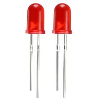 LED Diode 5mm, Rot, 1000 Stück
