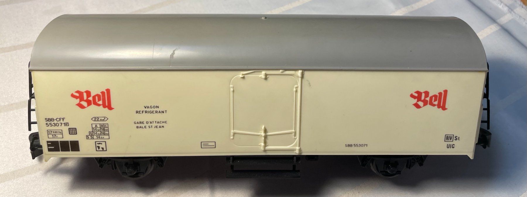 Lima Modellini di ferrovie: Kühlwagen Bell Spur 0 – Usato da Unterengstringen venduto da hho_gl2b 1