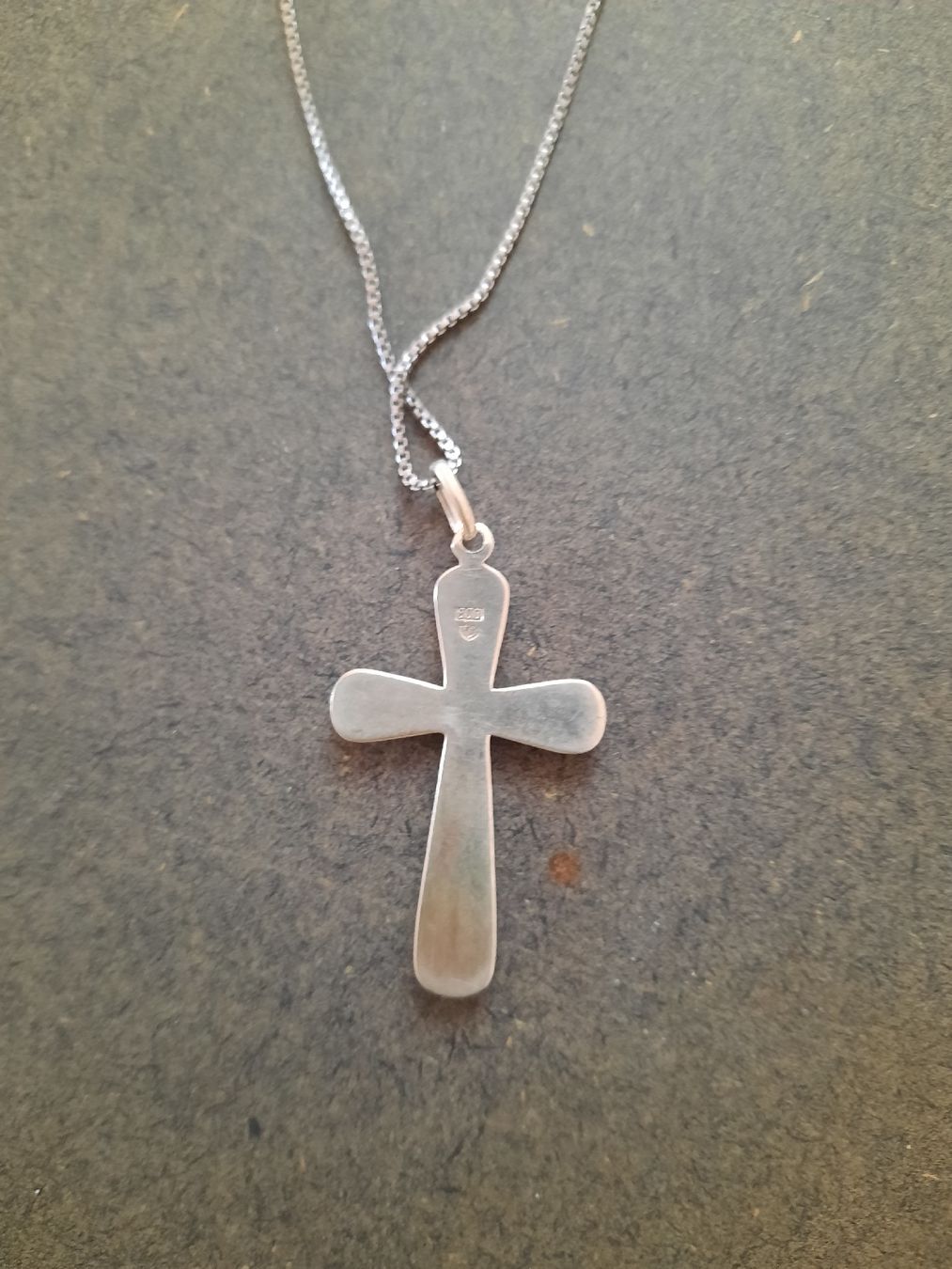 Catenine: Silberkette 925 mit Kreuz Vintage – Usato da Nottwil venduto da mar_jqm7 2