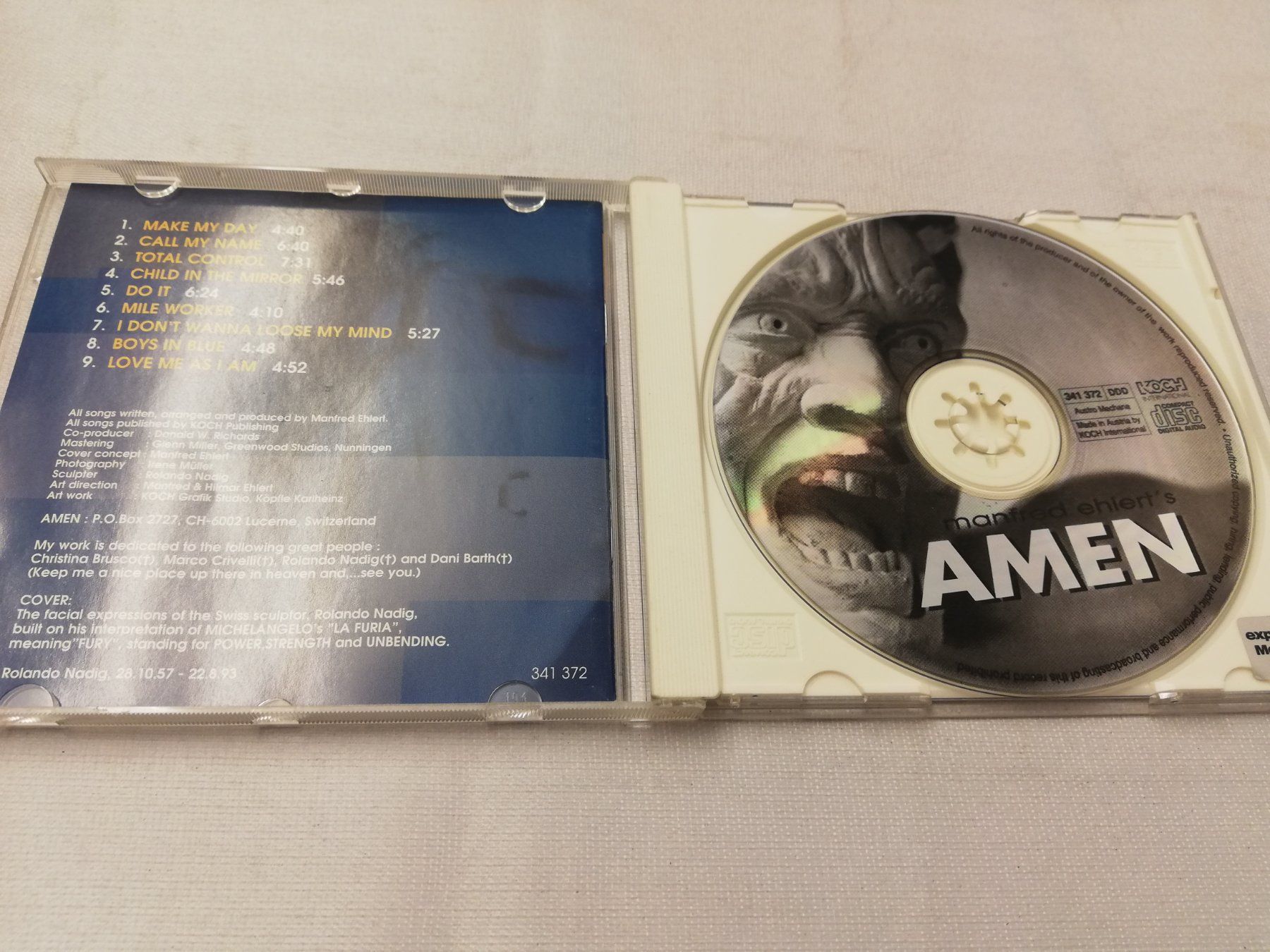 CDs: MAN EHLERT'S - AMEN – Gebraucht aus Bern von Vinylsound.ch 2