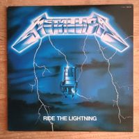 Metallica - Ride The Lightning LP JAP-1984 1st PRESS VG+/VG+