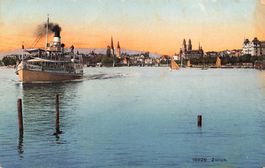 Zurich Battello Boot Schiff