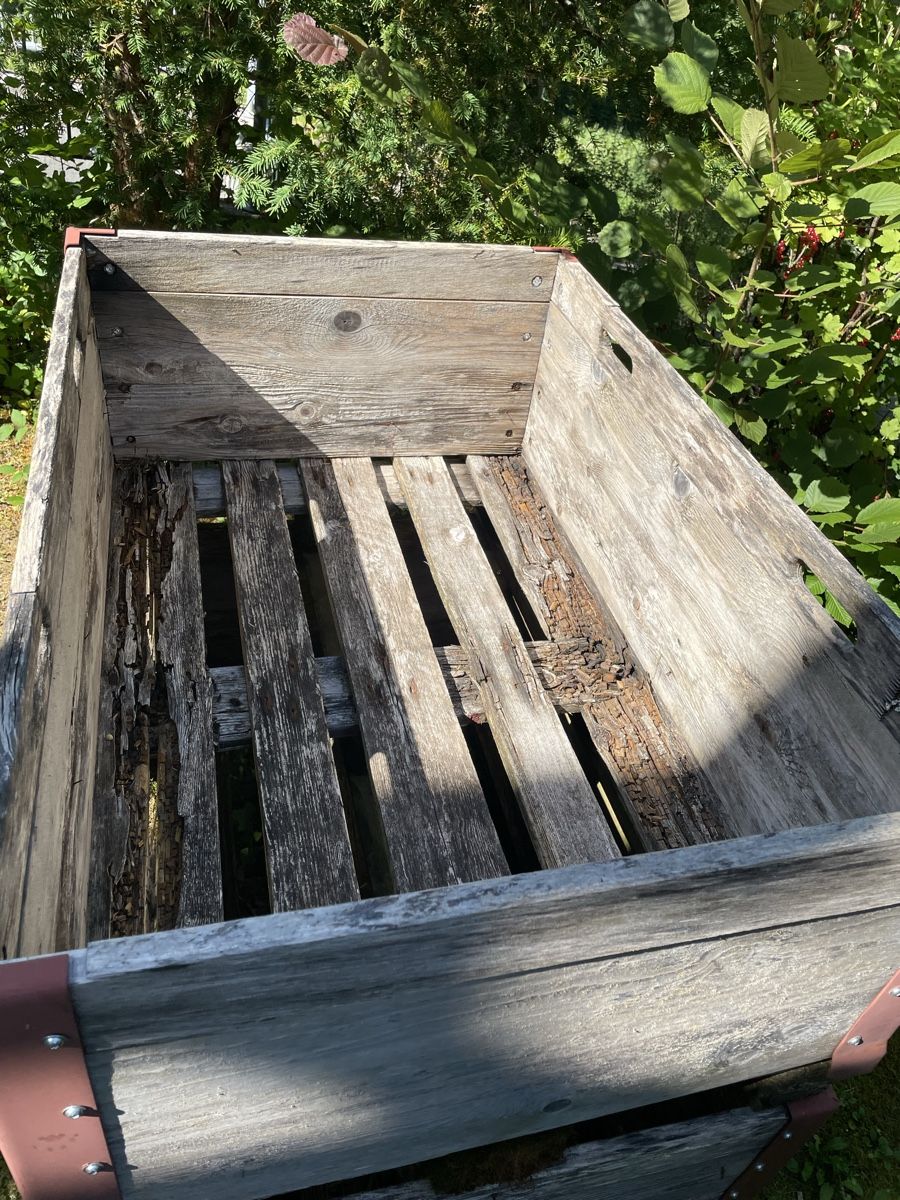 Casse di trasporto: Palettenrahmen // SBB Wooden crate vintage garden – Usato da Zollikerberg venduto da BS.SM 1