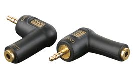 DAP XGA08 - Mini Jack/M stereo to Mini Jack/F, 90°