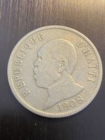 Haïti, 50 centimes 1908 cupronickel