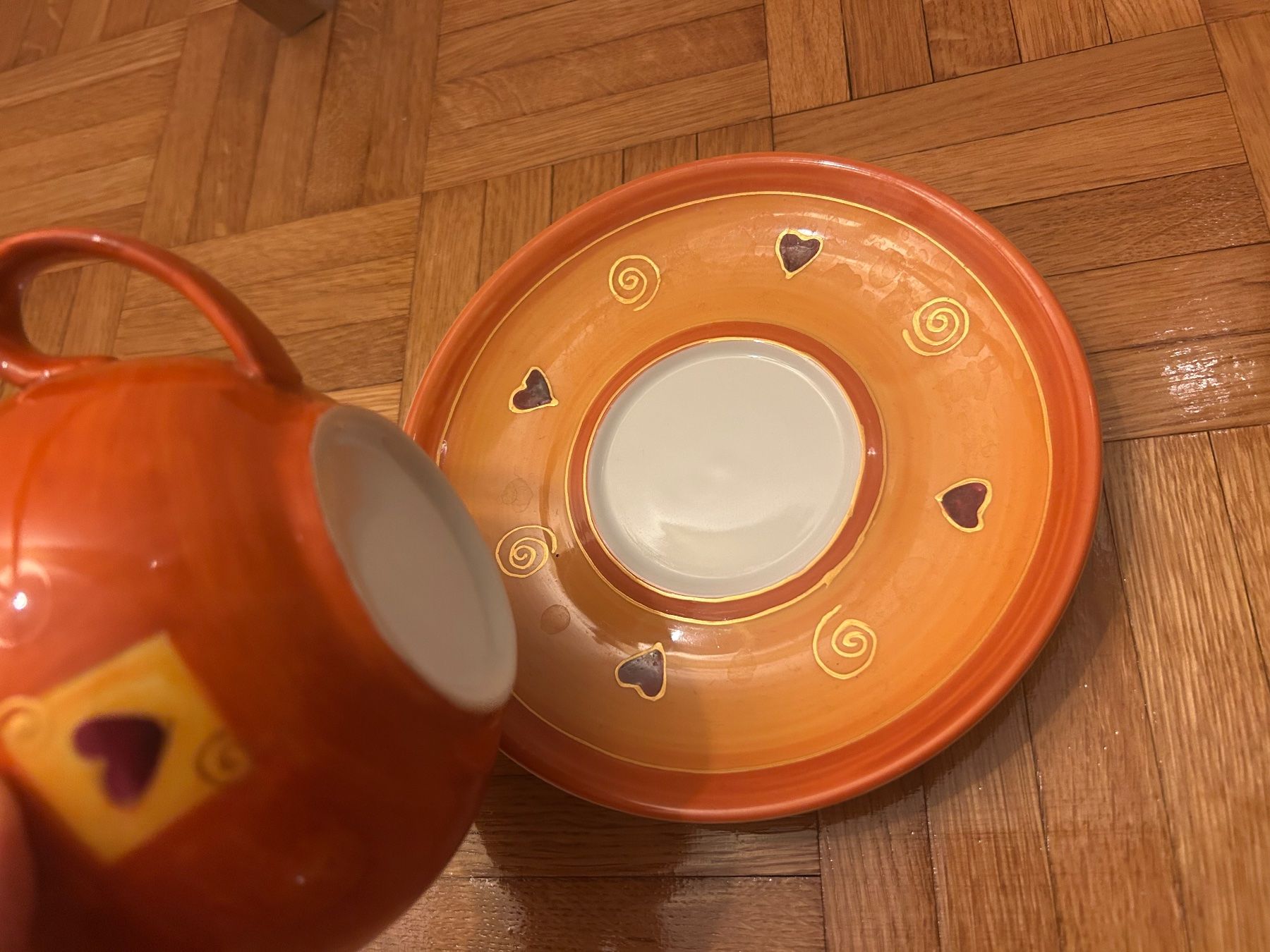 Tassen: Cha Cult Tee Cup Set Hand Made – Neu (gemäss Beschreibung) aus Genève von sunandwind 3