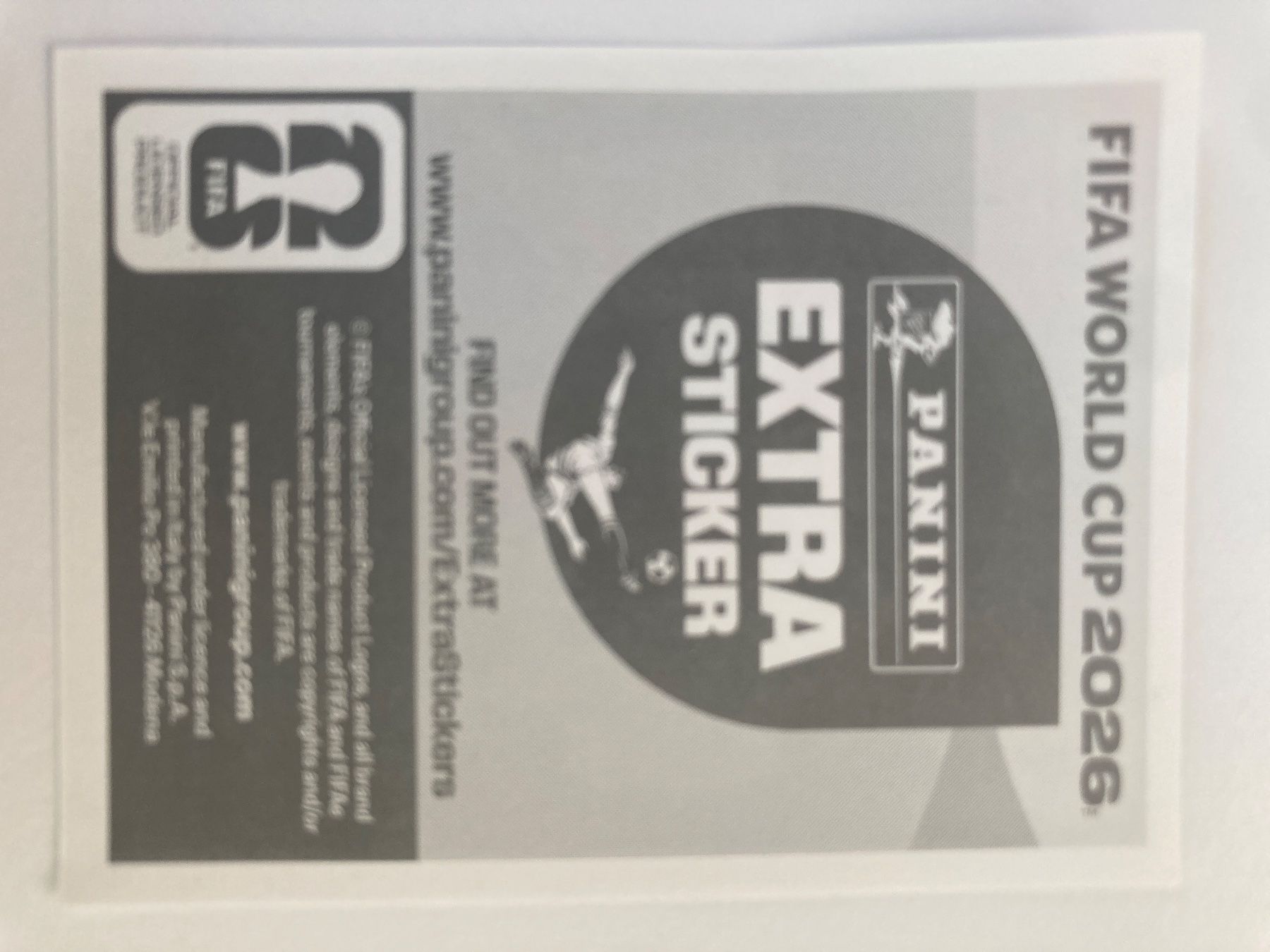 Panini Cartes à collectionner: Panini Fifa 2026 extra sticker – D'occasion à Olten par chr1gl 1