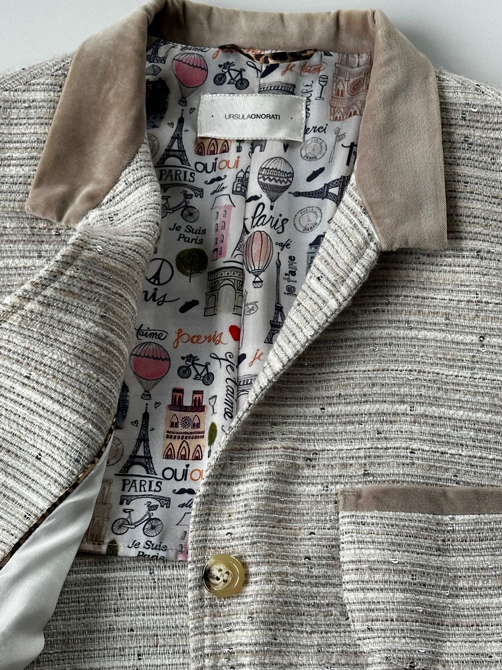 Giacche: Onorati Ursula Longblazer/Jacket Paris chic Damen 40/42 – Usato da Liestal venduto da Ballybs 6