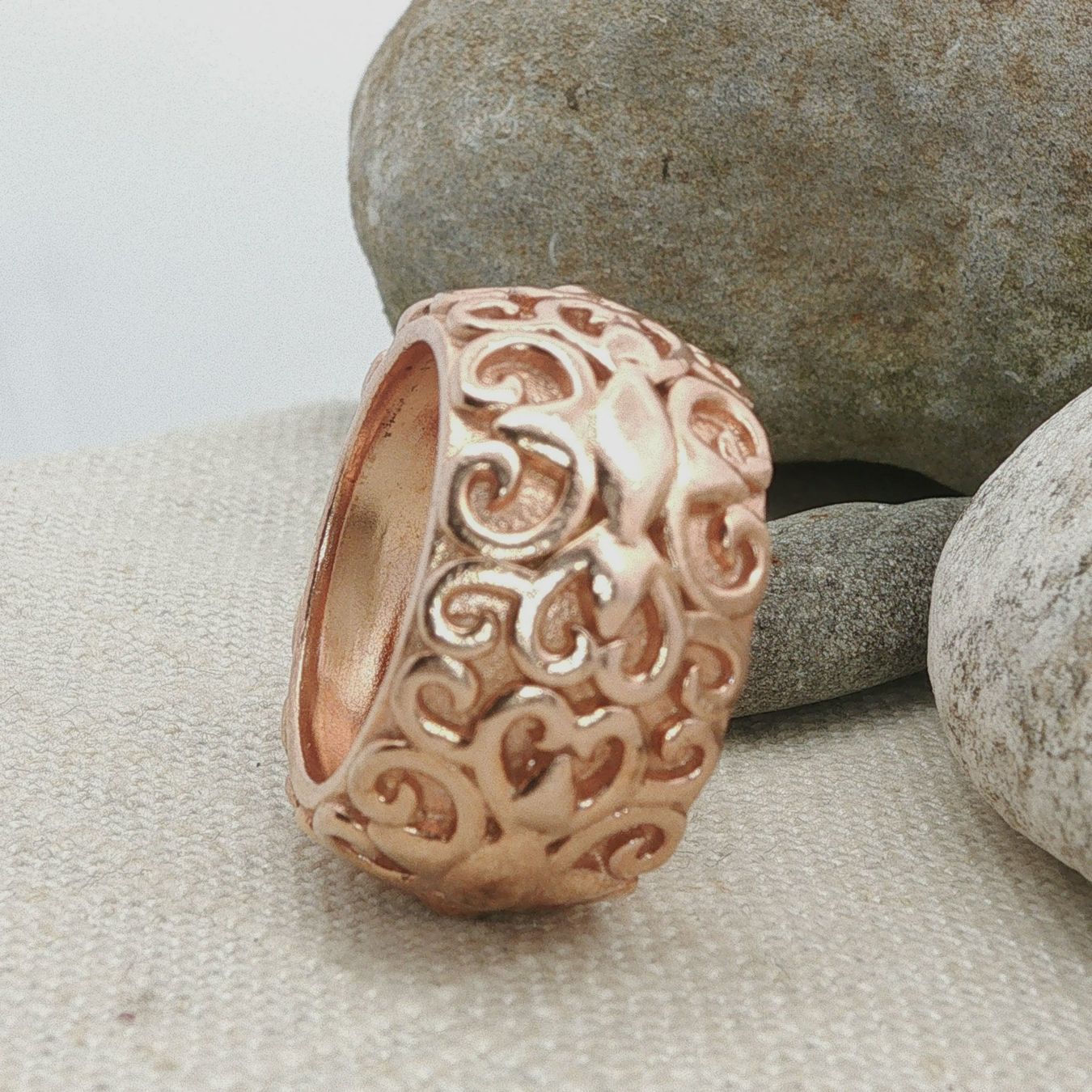 Olga Ribler Anelli: 925 Sterling Silber Statement Ring Grösse 56 – Nuovo (secondo la descrizione) da Luzern venduto da Schmuckoutlet 2
