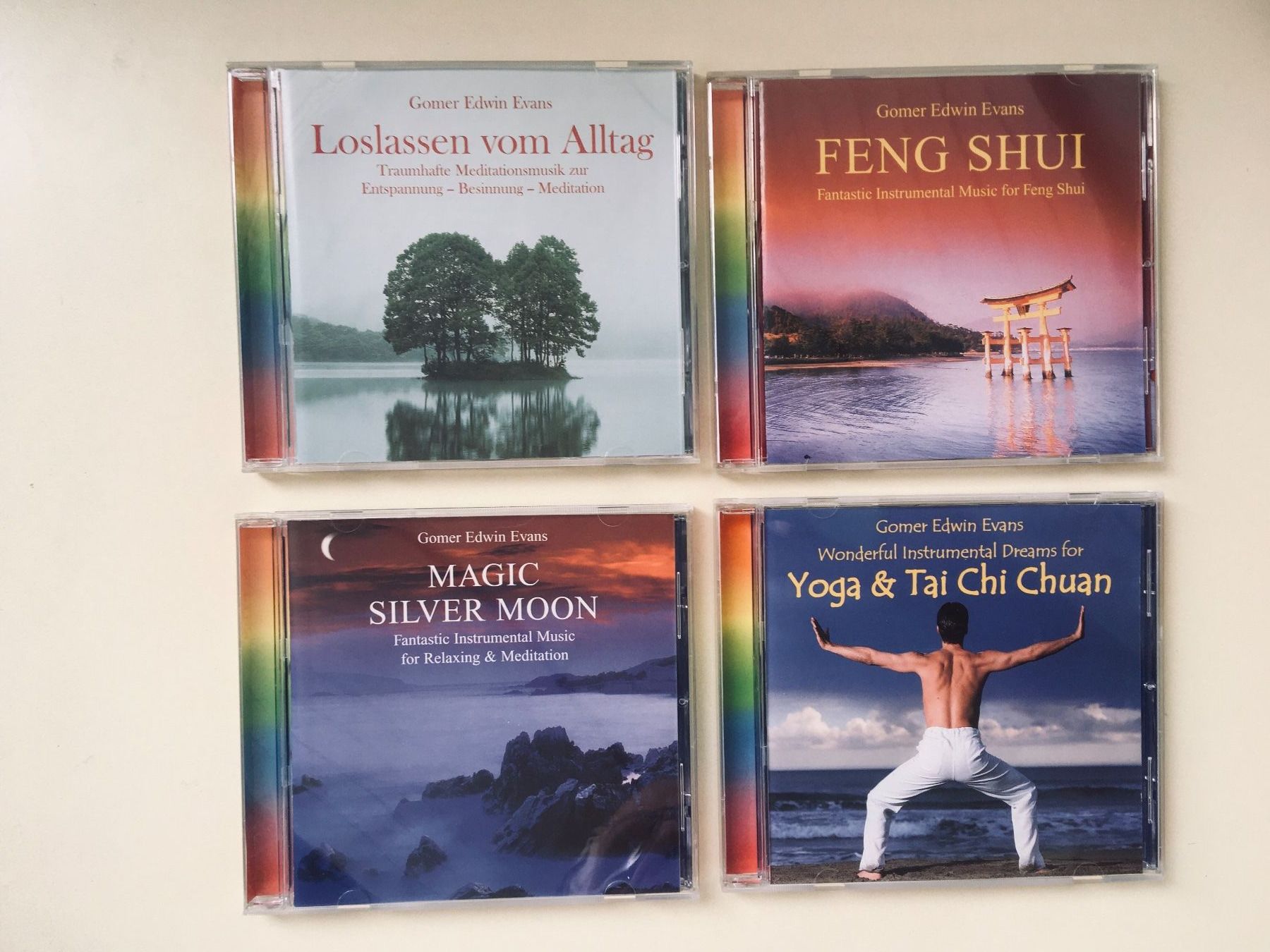 CDs: Gomer Edwin Evans 8 CD-Sammlung New Age Instrumental – Gebraucht aus Rüti ZH von Ochello 1
