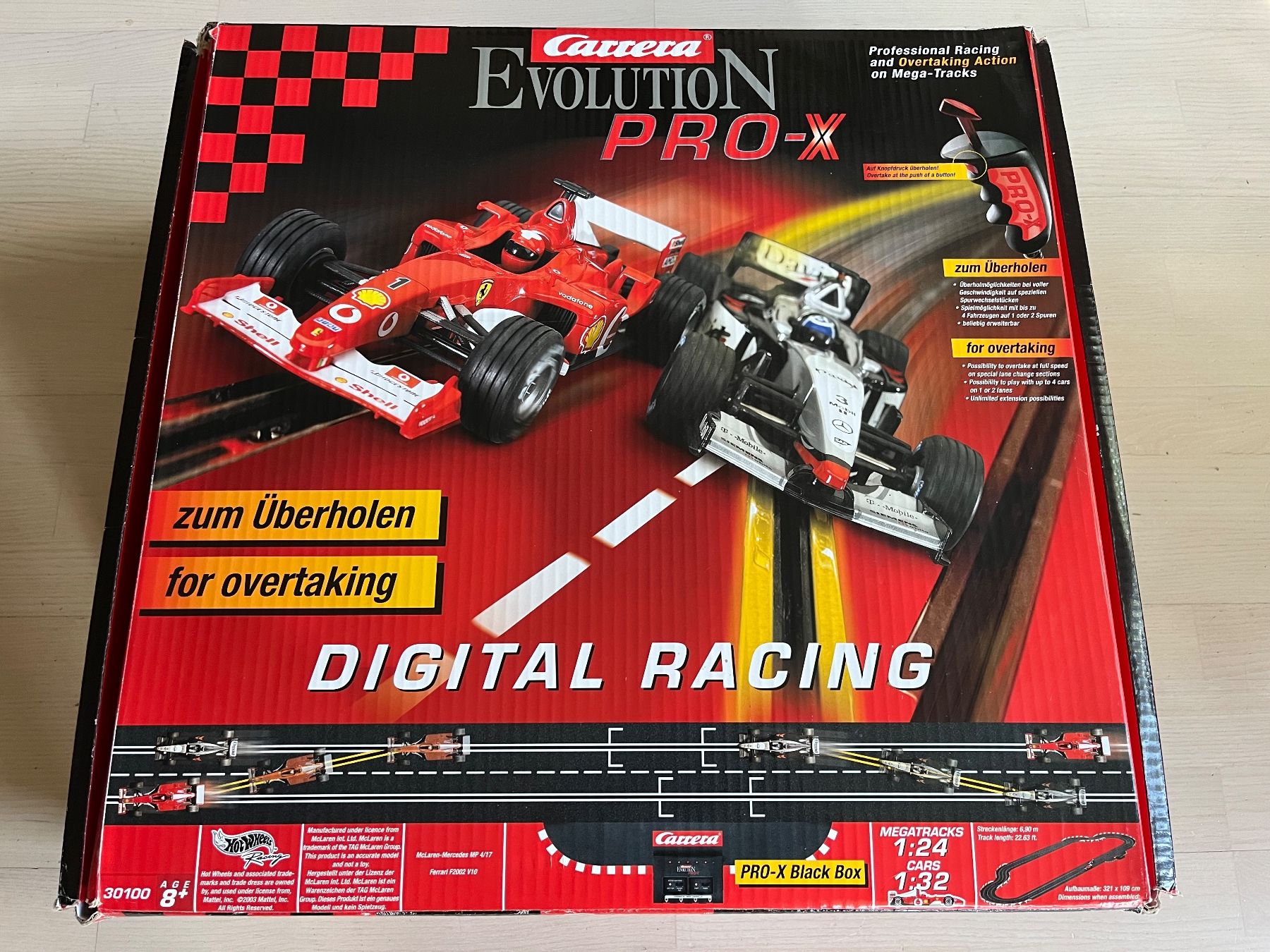 Carrera Piste: Carrera Evolution Pro-X Digital Racing + Zubehör – Usato da Buchs ZH venduto da rc-indoorbahn