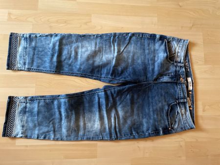 Damen Jeans CECIL Used Look Grösse 32 guter Zustand