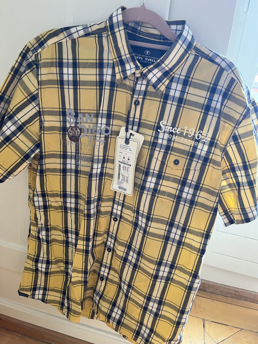 Tom Tailor Chemises: Tom Tailor Hemd Kurzarm – Neuf avec emballage d'origine à Zürich par Shopmystyle