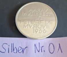 Silbermedaille Aarauer Musikfest 1966