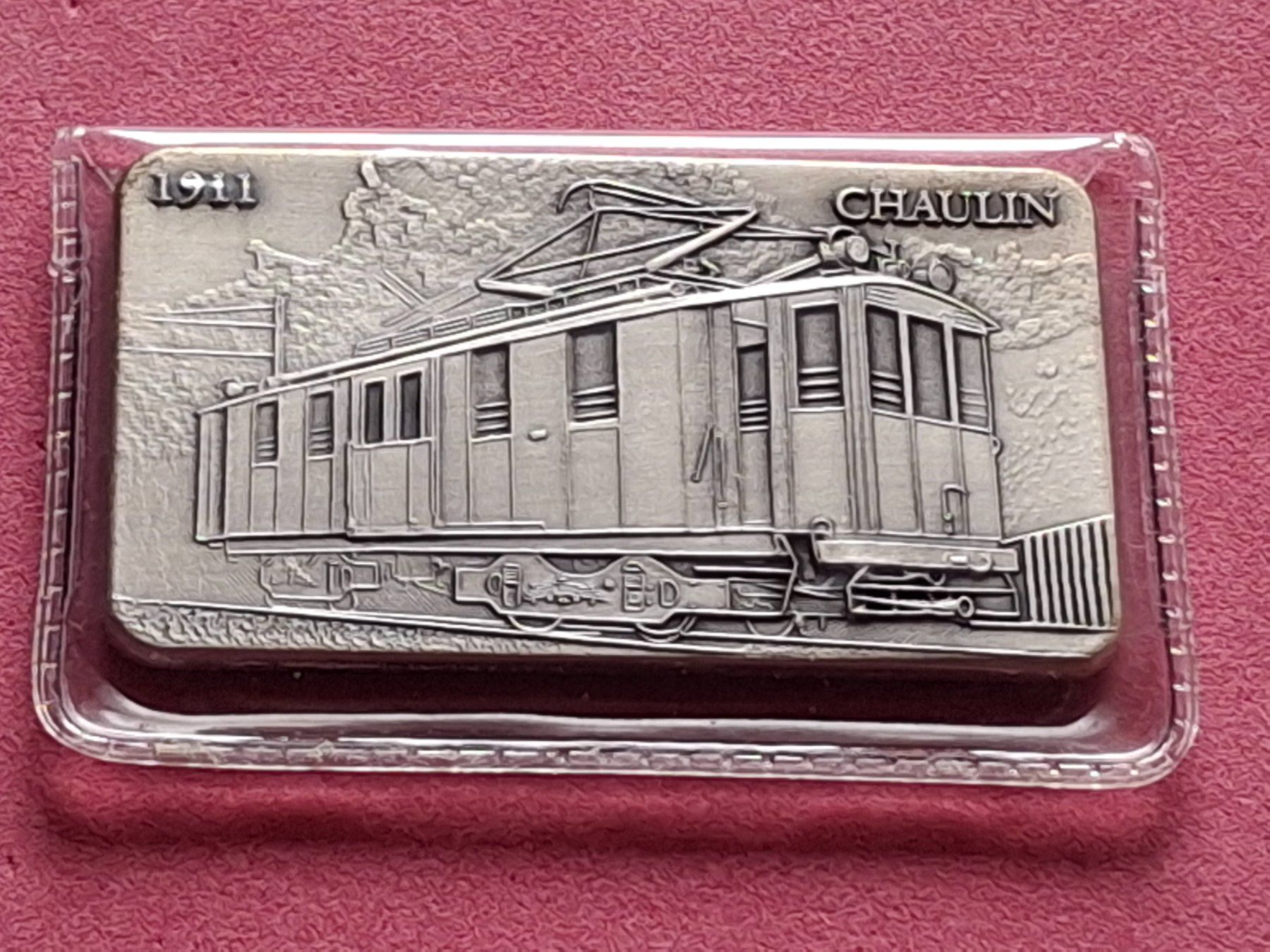 Metalli preziosi: CH EISENBAHN - CHAULIN - OVP – Usato da Boniswil venduto da dpd4coins