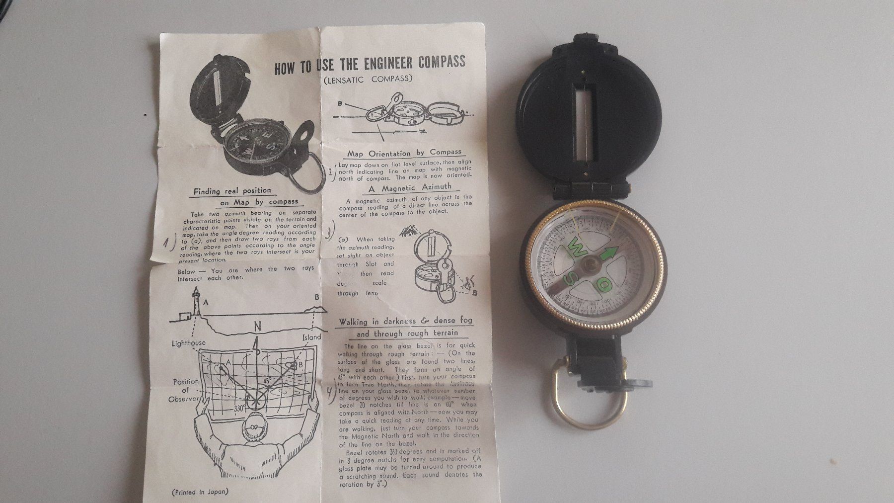 GPS & Strumenti di misurazione: LEMSATIC  Azimut Kompas, Fr 17.50 – Usato da Eschenbach LU venduto da neg_zw6v 2