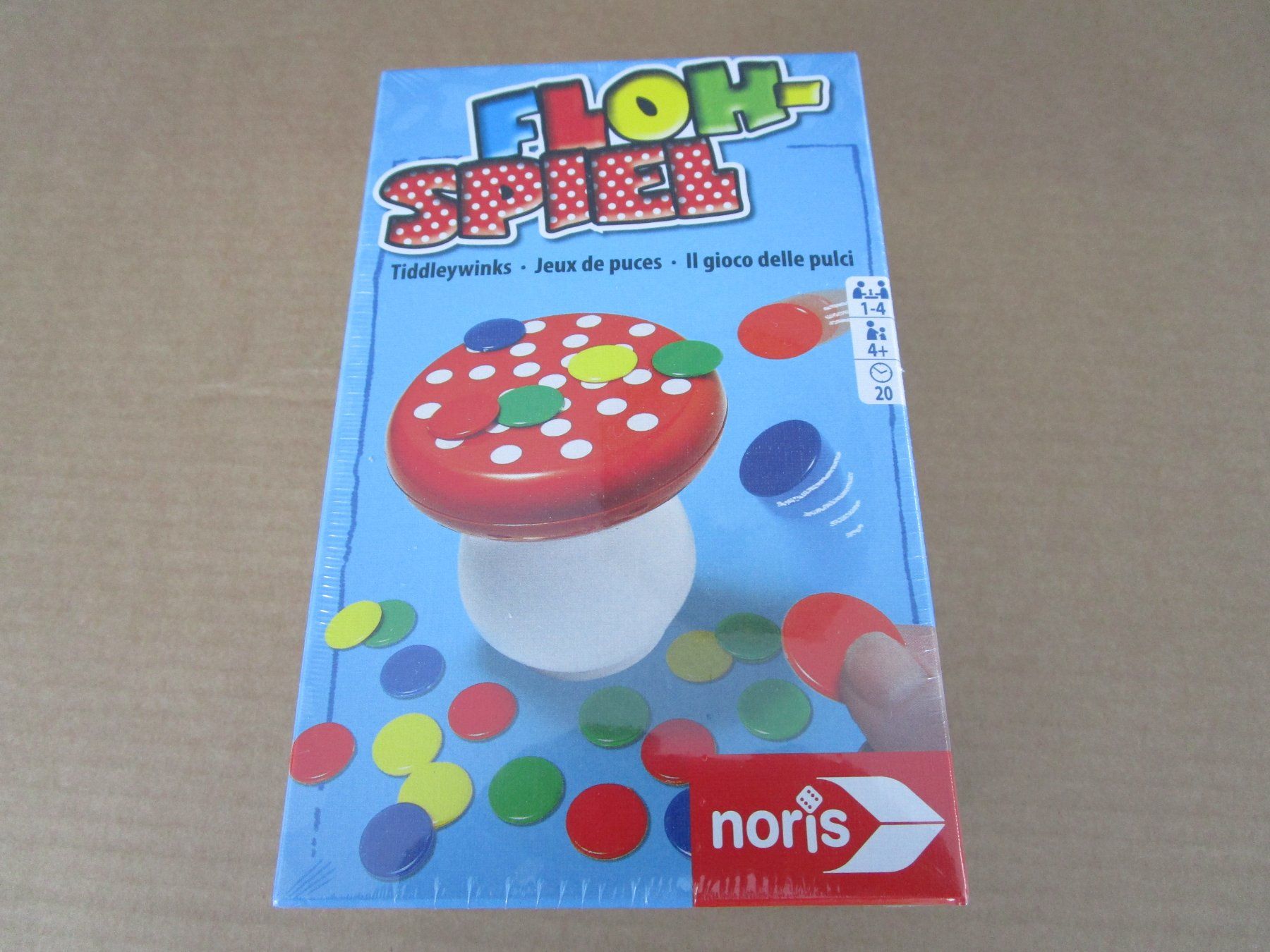 Giochi: Flohspiel – Nuovo e nell'imballaggio originale da Grenchen venduto da Uhus15