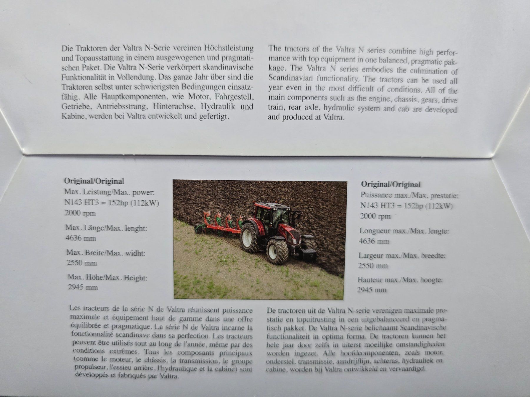 Wiking Kit di modellismo & Modellini statici: Wiking 077326, Valtra N 143 HT3, Vitrine – Nuovo (secondo la descrizione) da Kloten venduto da Nicola2 9