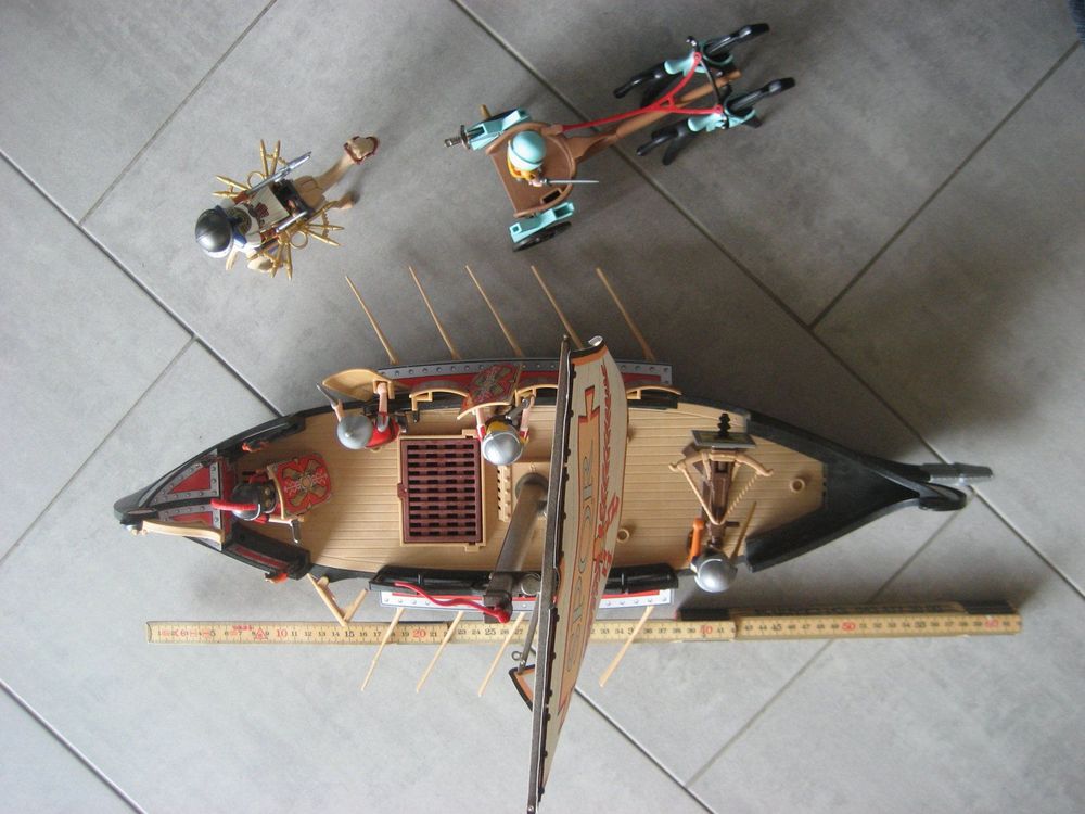 Playmobil Römerschiff Streitwagen Kamel 