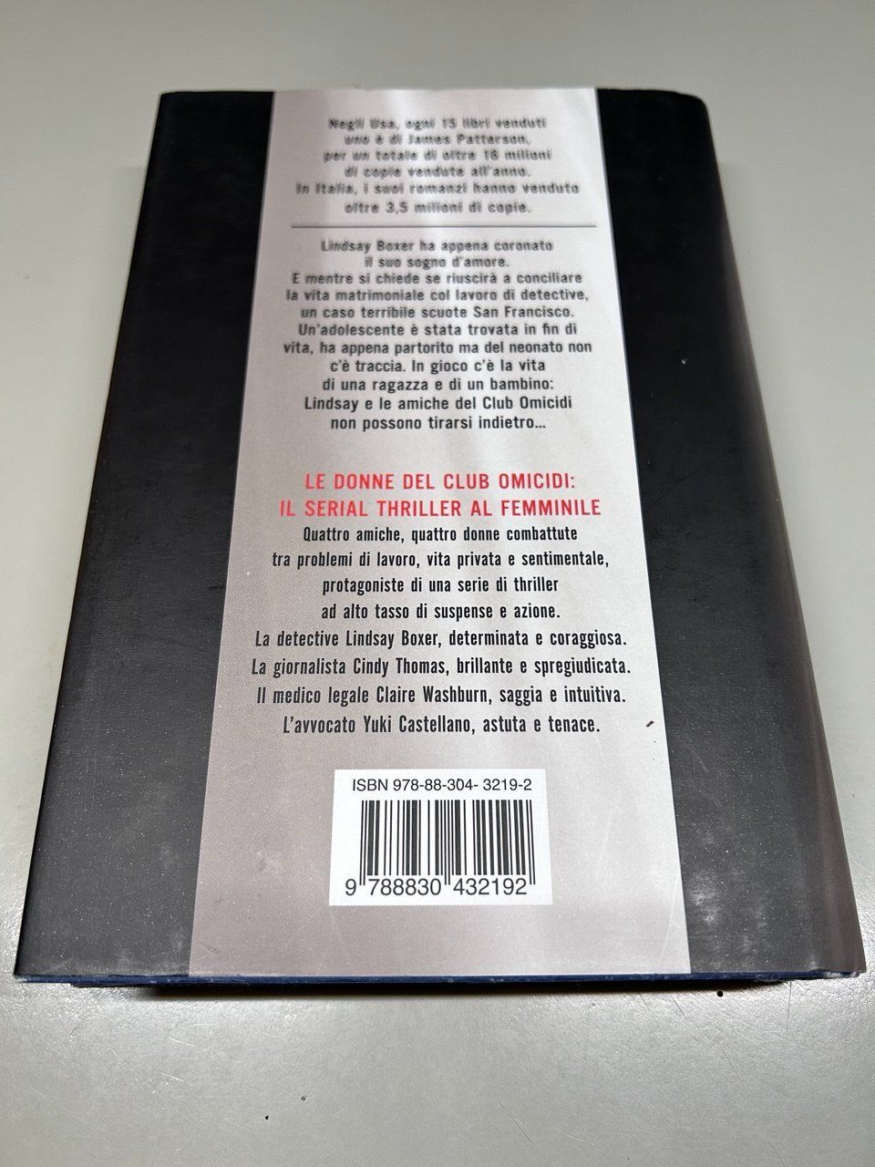 Bücher: James Patterson e Maxine Paetro - "La cerimonia" – Gebraucht aus Giubiasco von LorisVale 1