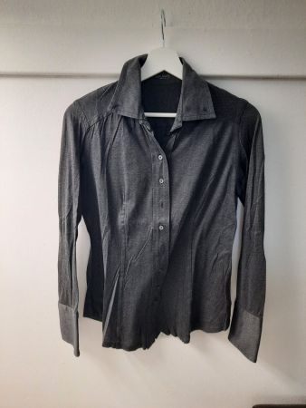 Van Laack Damen Bluse Dunkelgrau, Gr. 38