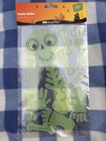 Fenstersticker Skelett Glow-in-the-Dark Halloween 👻 🎃 NEU