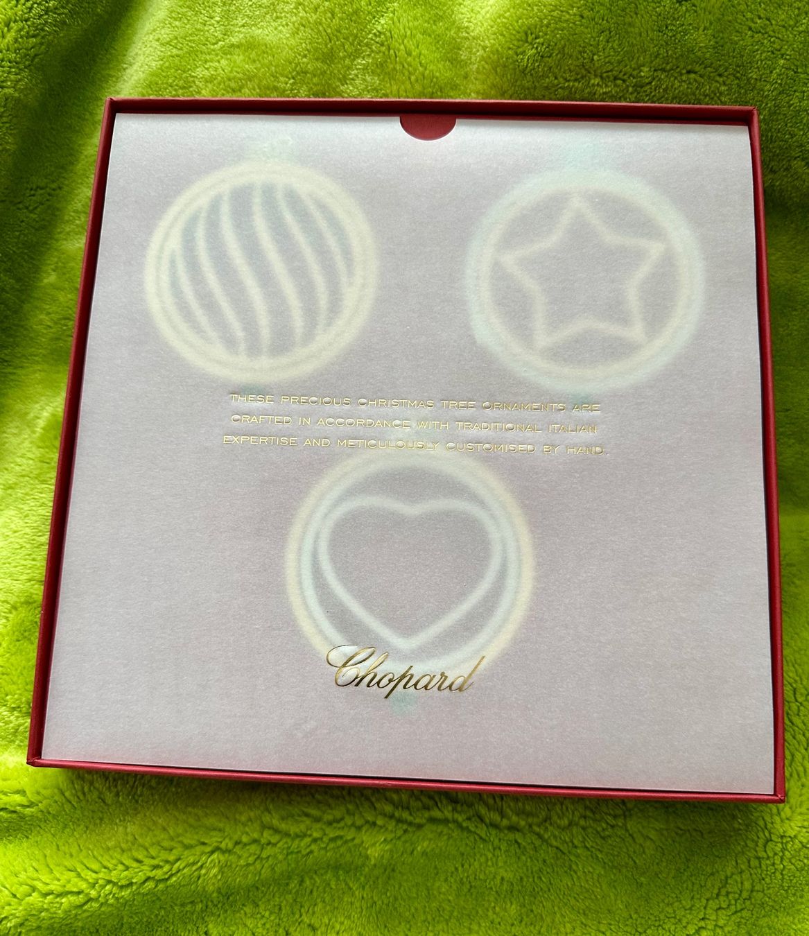 Tutte le decorazioni: CHOPARD CHRISTMAS ORNAMENTS – Nuovo e nell'imballaggio originale da Spreitenbach venduto da Jessy8 1