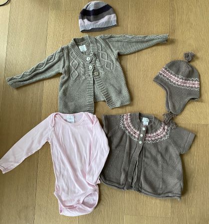 5 teiliges Kleiderpaket, Mädchen, 12-18 Monate, Grösse 86