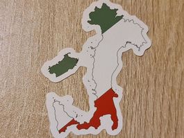 Sticker Aufkleber Italien