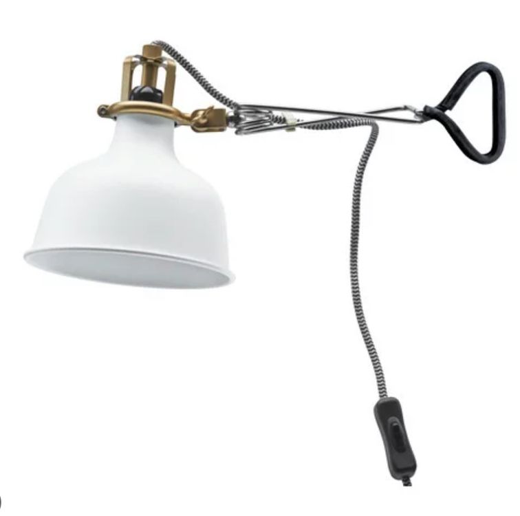 RANARP Tischlampe zum Klemmen - IKEA - weiss | Kaufen auf Ricardo