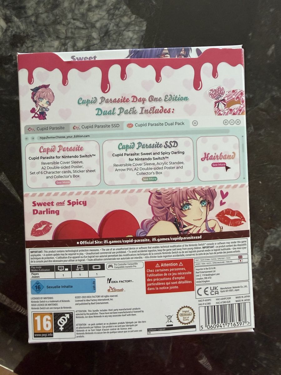 Nintendo Giochi: Otome Game cupid parasite Day one Edition – Nuovo (secondo la descrizione) da Benglen venduto da Evoli_Chan 1