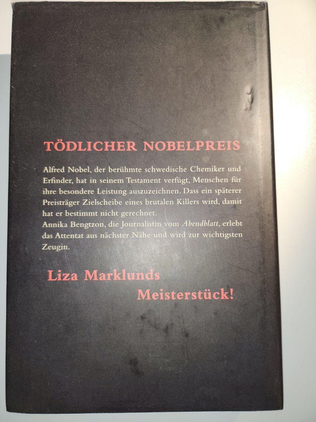 Libri: Liza Marklund "Nobels Testament" – Usato da Dietikon venduto da Buchantiqdietikon 1