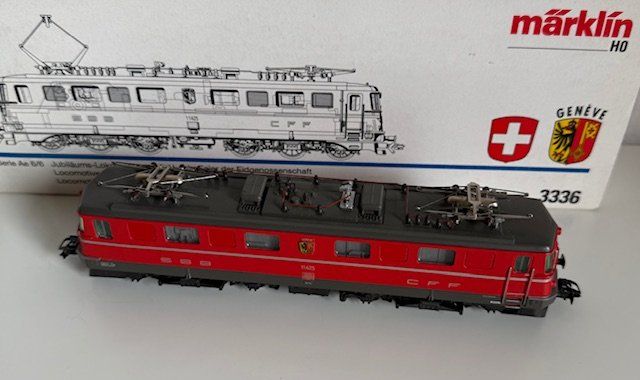 Märklin Modellini di ferrovie: Märklin 3336, Ae 6/6 Genève, Digital – Usato da Vésenaz venduto da Nicodesavoie 1