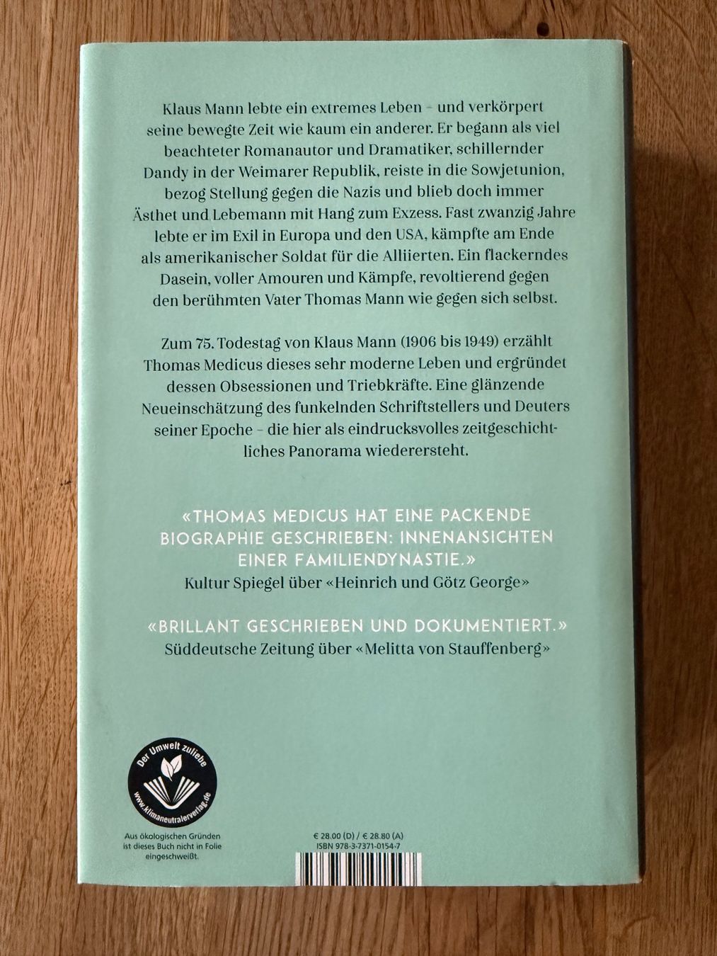 Libri: Thomas Medicus (2024) Klaus Mann. Ein Leben – Usato da Kerns venduto da joe_kt8k 1