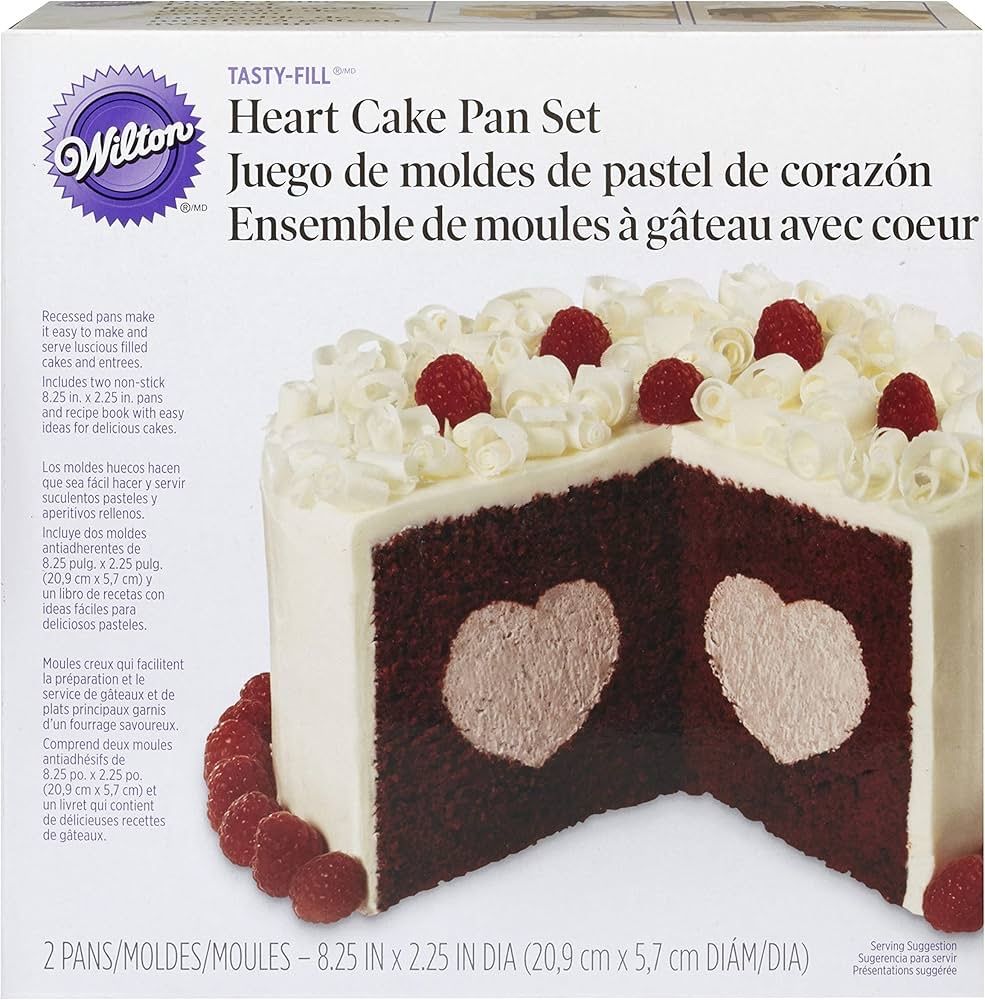 Teglie da forno: Wilton Heart Tasty-Fill Kuchenform – Usato da Buchs ZH venduto da hipsternut 2