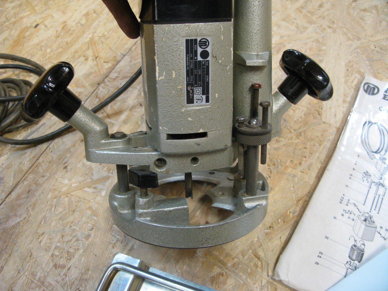 Tutte le macchine: Metabo Oberfräse Expert 4380 – Usato da Zürich venduto da Unrueh 6