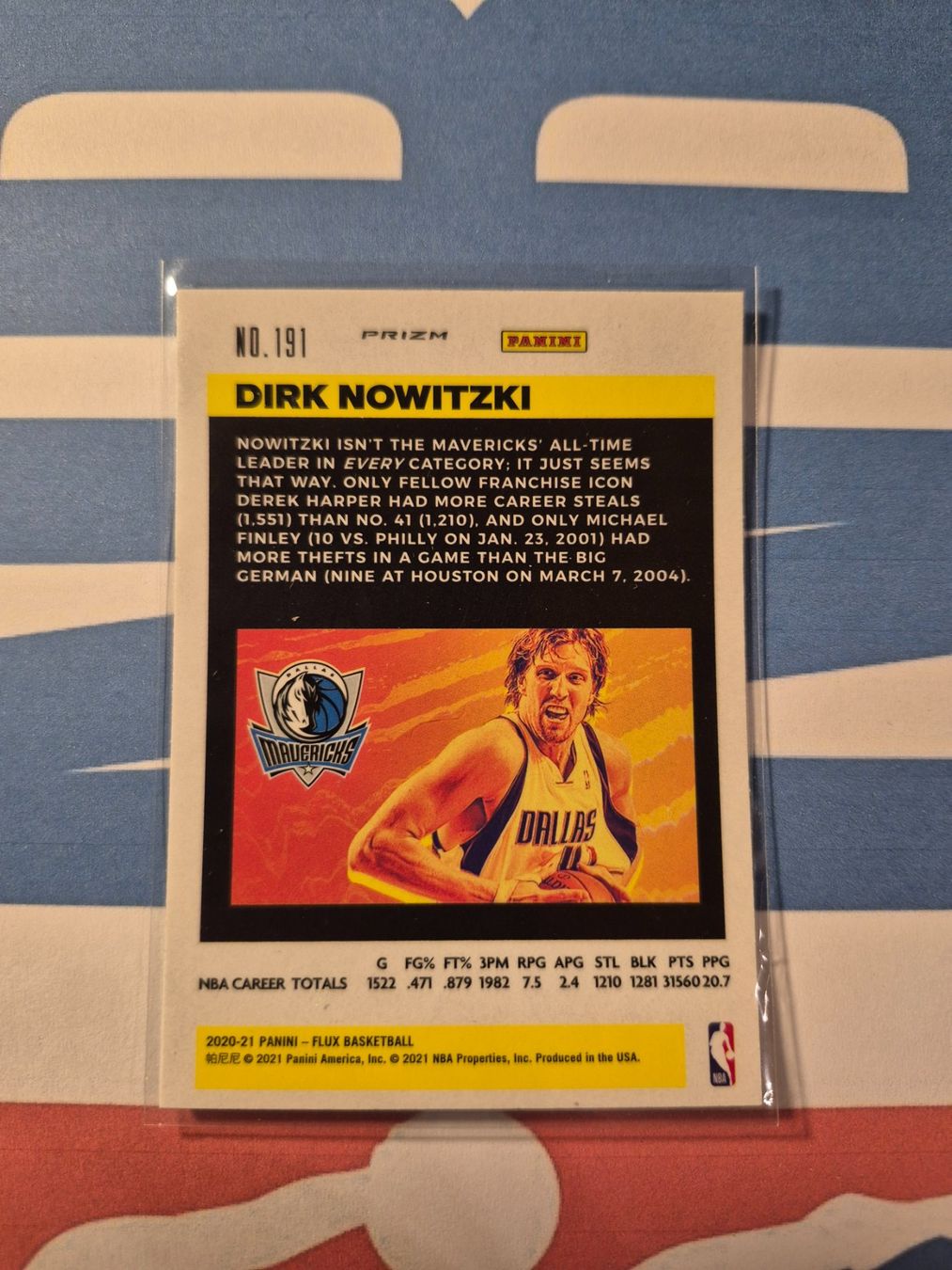 Panini Carte collezionabili: NBA Dirk Nowitzki Dallas Mavericks – Usato da Treiten venduto da Sauber73 1