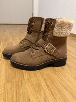 Schnürstiefel braun gefüttert Gr. 39 neu