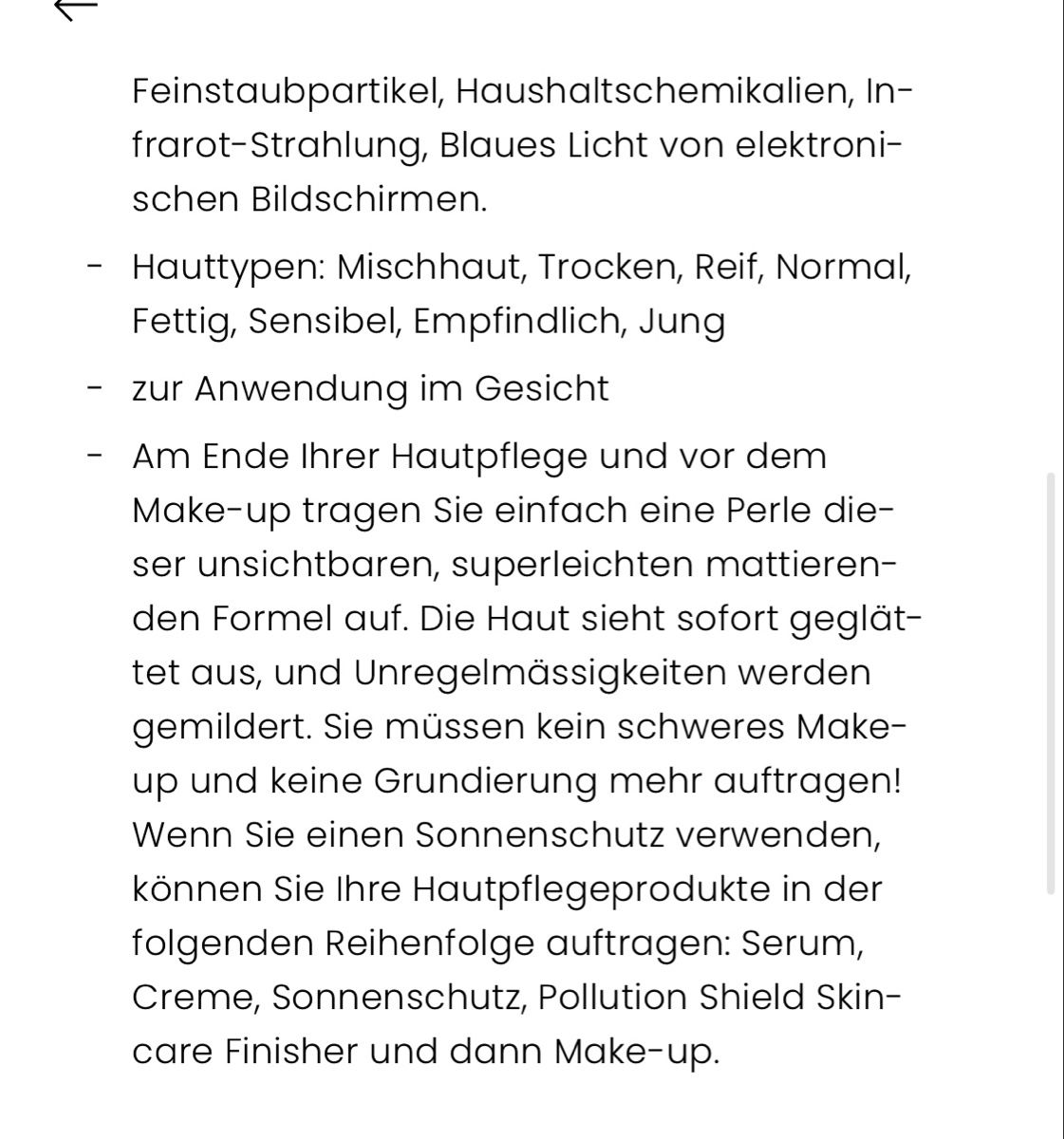 Cura del viso: Dr. Levy Pollution Shield - Ladenpreis CHF90.00, Neu! – Nuovo e nell'imballaggio originale da Zürich venduto da deruja 6