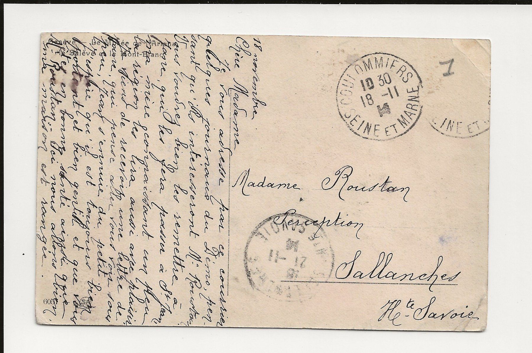 Cartes postales: AK 1911 Genf Museum Ariana – D'occasion à Greifensee par 315WDO 1
