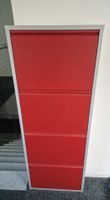 Schuhschrank Metall 50 x 136.5 x 15 cm