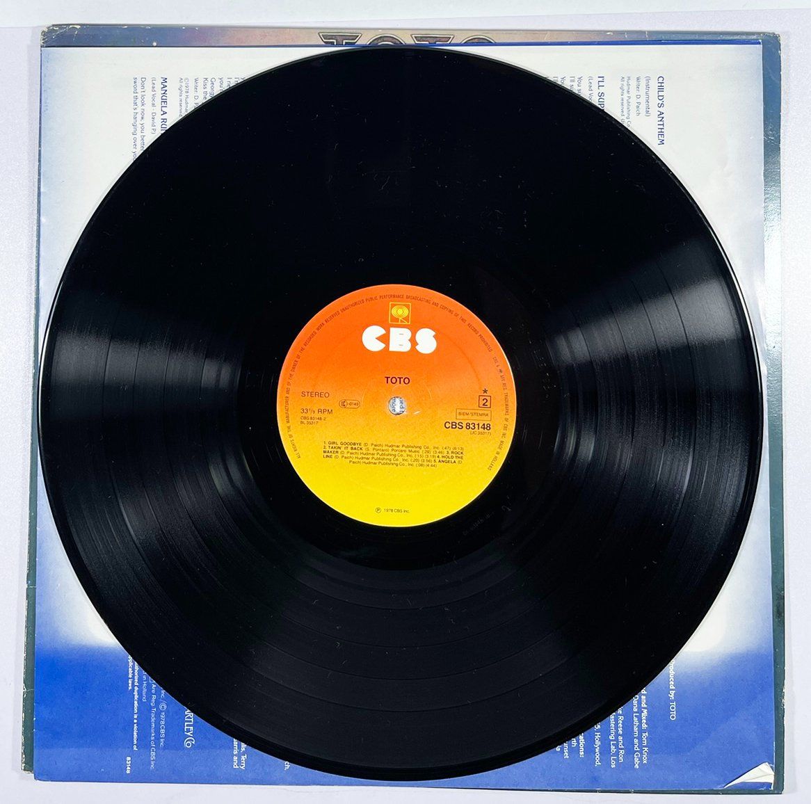 Dischi in vinile: LP: TOTO - Toto – Nuovo (secondo la descrizione) da Frenkendorf venduto da Yard-Sale-2000 3