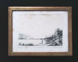 Alpnach Tonlithographie von Schwegler