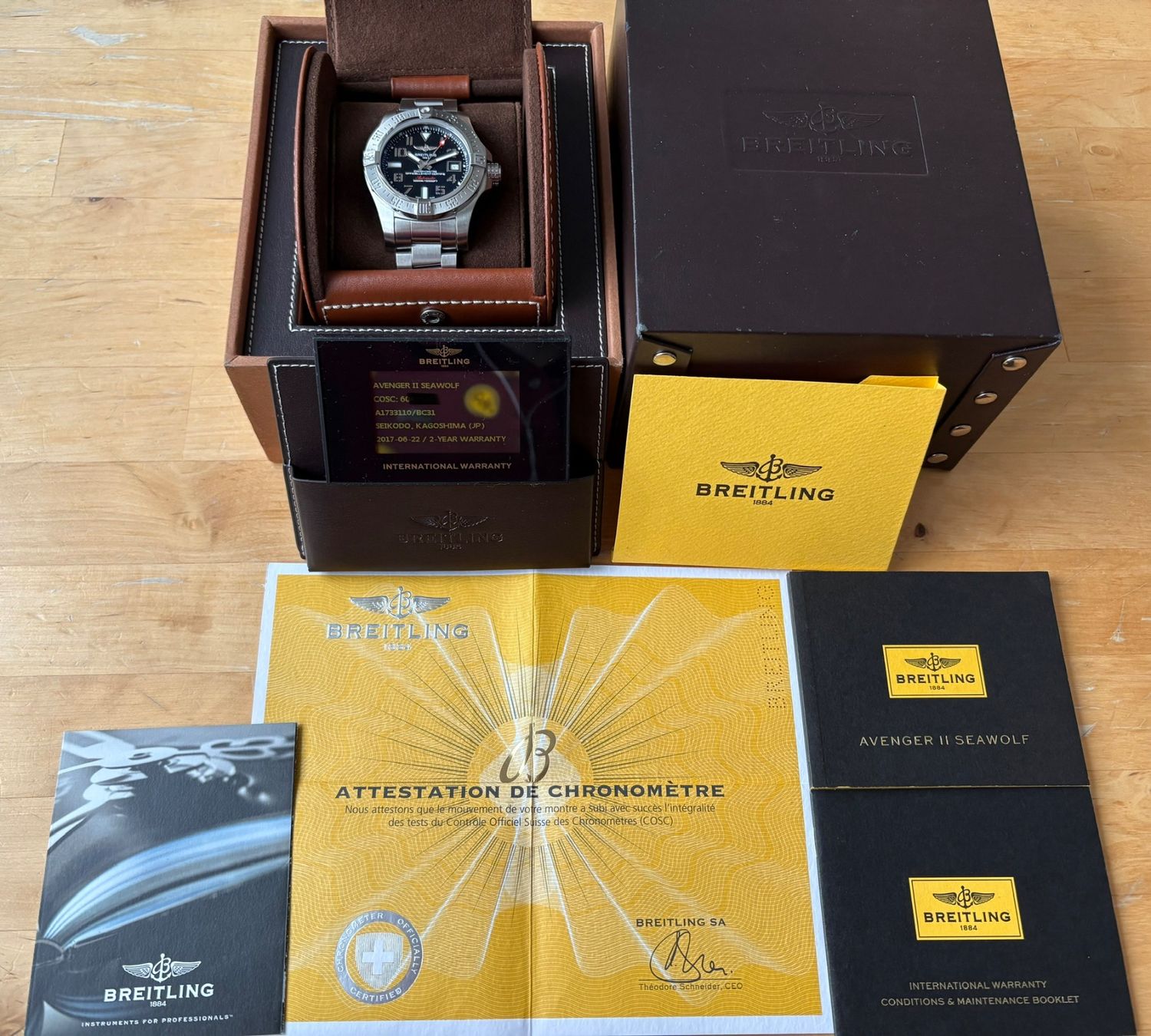 Breitling Uhren: BREITLING Avenger Seawolf II 3000M – Gebraucht aus Birsfelden von Mynos 1
